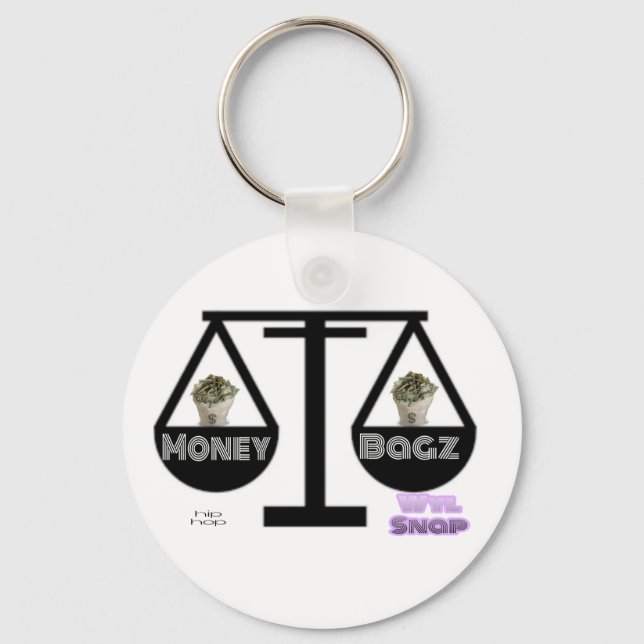 Porte-clés Bagz de l'argent (Recto)