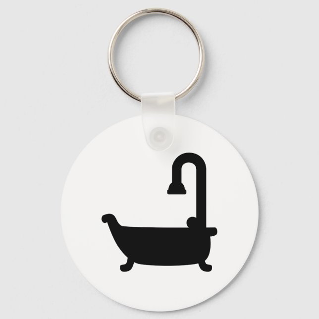Porte-clés Baignoire (Recto)