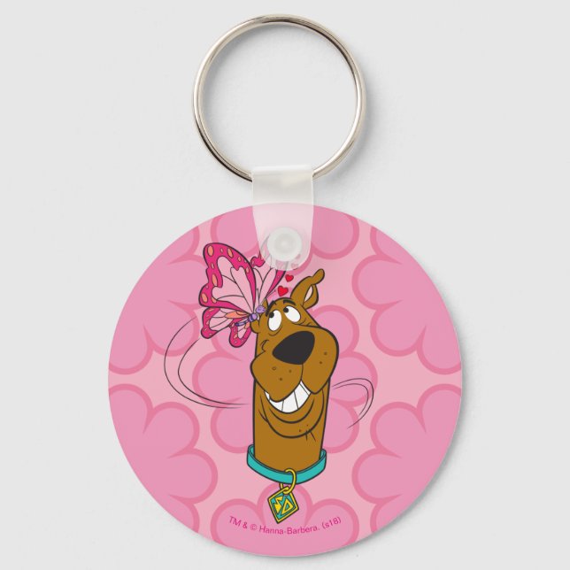 Porte-clés Baisers à papillon Scooby-Doo (Recto)