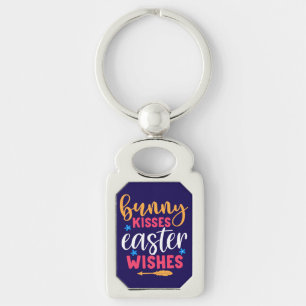Porte-clés Baisers de lapin Voeux de Pâques-69739