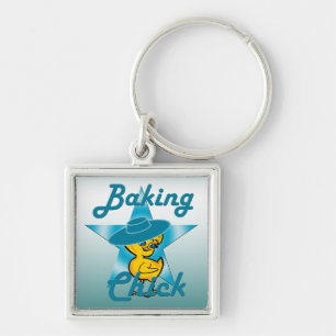 Porte-clés Baking Chat #7