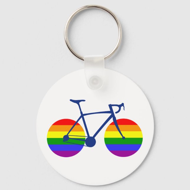 Porte-clés Balade En Vélo Pride (Verso)
