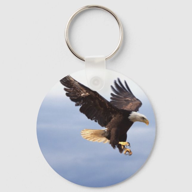 Porte-clés Bald Eagle Dive (Recto)