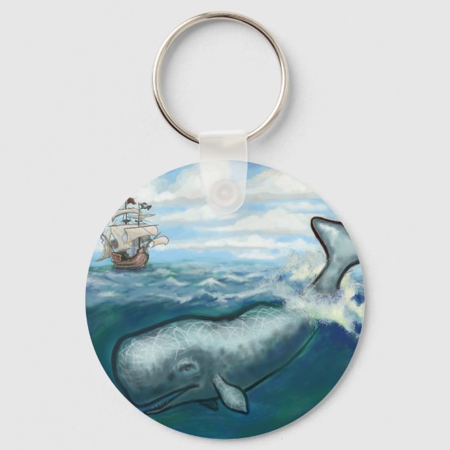Porte-clés Baleine Ho (Recto)