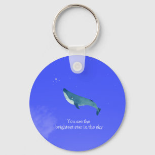Porte-clés Baleine volante