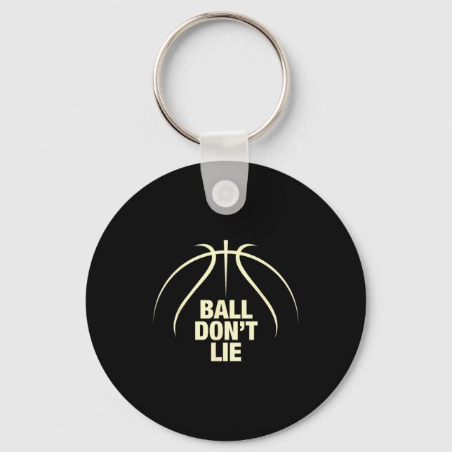 Porte-clés Ball Don't Lie Basketball  (Recto)