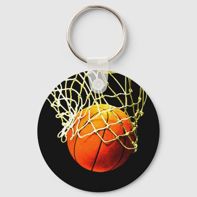 Porte-clés Balle de basket (Recto)