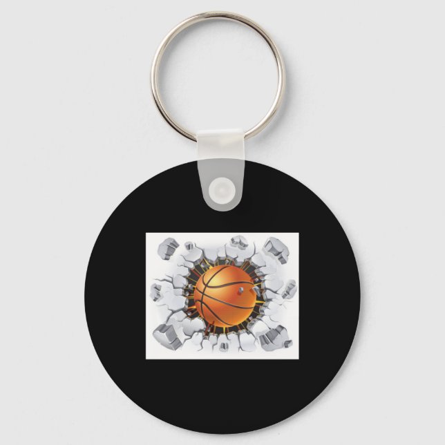 Porte-clés Balle de basket-ball 1 (Recto)