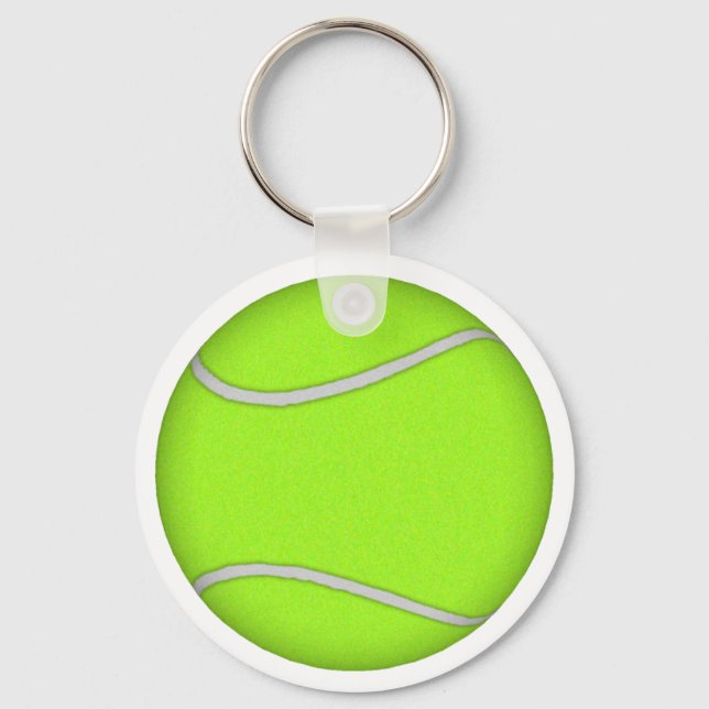 Porte-clés Balle de tennis: (Recto)