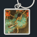 Porte-clés Ballerina Dance Green Dancer Edger Degas Peinture<br><div class="desc">Degas Ballerina - Edgar Degas Danseuse de ballet "La danseuse verte" 1879 Pastel Edgar Degas peint "La danseuse verte" en 1879. Degas était un artiste impressionniste français, connu pour ses peintures de beaux danseurs de ballet. Les danseurs de ballet de Degas étaient des sujets de tableaux, de sculptures, d'estampes et...</div>