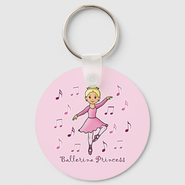 Porte-clés Ballerina Princess (Recto)