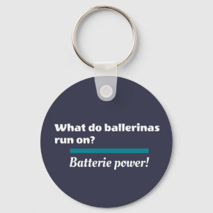 Porte-clés Ballerinas Ballet Dance Plaisanterie Batterie
