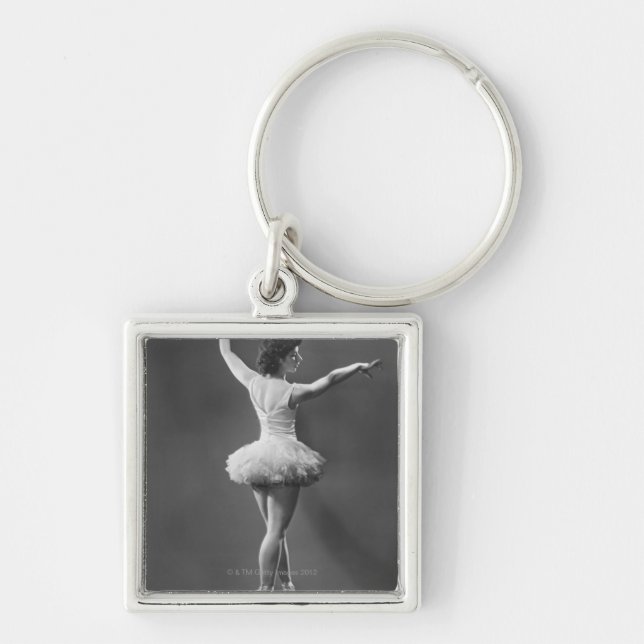 Porte-clés Ballerine dans le tutu (Devant)
