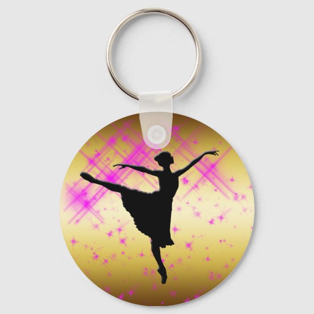 PORTE-CLÉS BALLET DANCER SILHOUETTE (Recto)