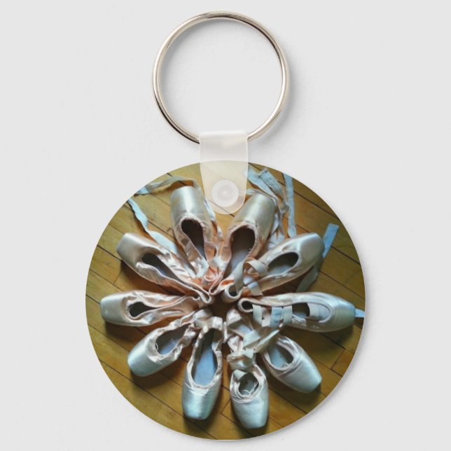 Porte-clés Ballet Pointe Shoes Keychain (Recto)