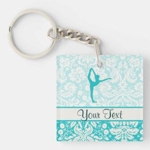 Porte-clés Ballet turquoise