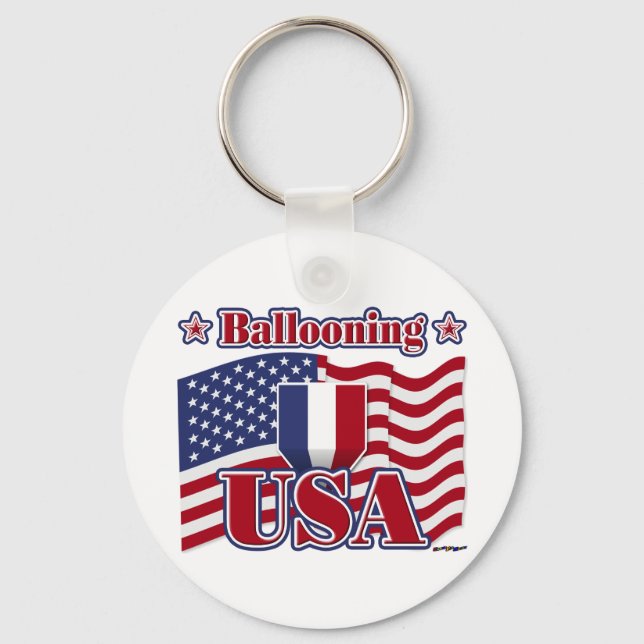 Porte-clés Balloking USA (Recto)