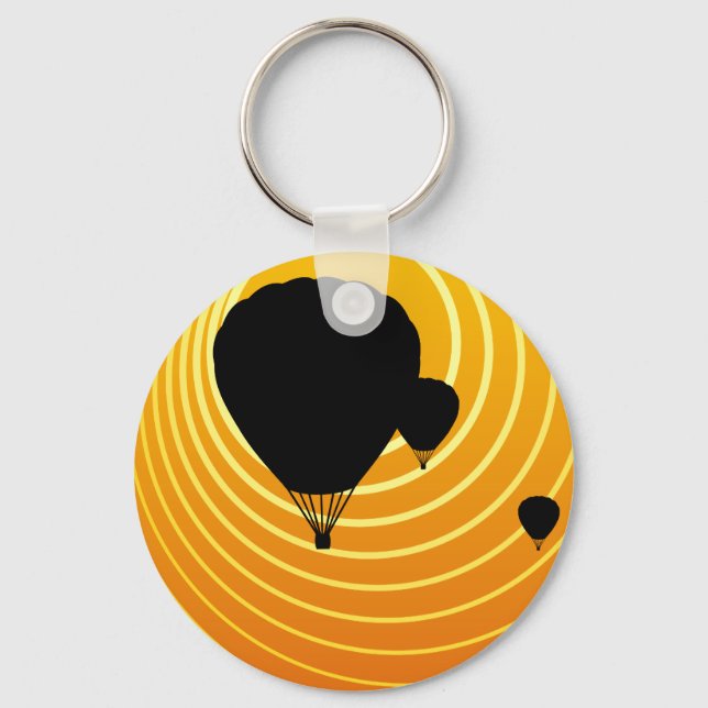 Porte-clés ballon de la scène du soleil (Recto)