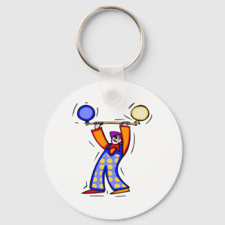 Porte-clés Ballons colorés Exercice Clown