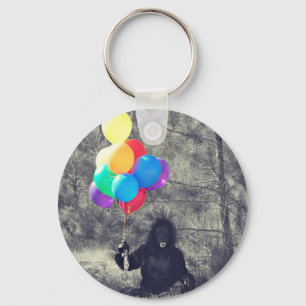 Porte-clés ballons d'anniversaire