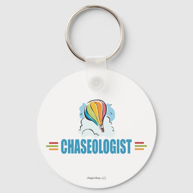 Porte-clés Ballons humoristiques à air chaud (Recto)