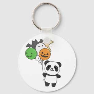 Porte-clés Ballons Panda Halloween pour enfants mignonne Pand