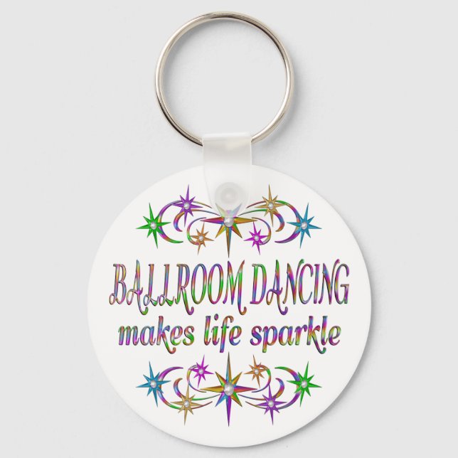 Porte-clés Ballroom Dancing Sparkles (Recto)
