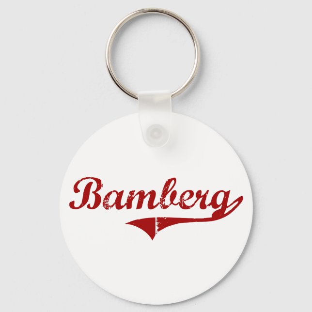 Porte-clés Bamberg Design classique de Caroline du Sud (Recto)