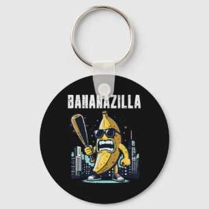 Porte-clés Banana Monster Bananazilla Funny Fruit meme Hommes