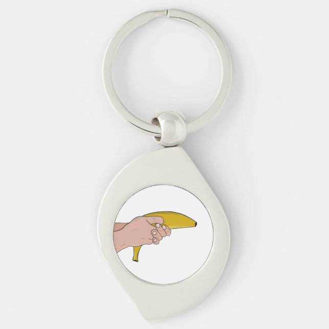 Porte-clés Banane mortelle (Devant)