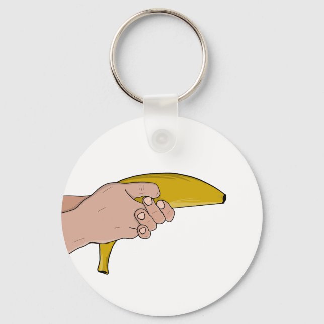 Porte-clés Banane mortelle (Recto)