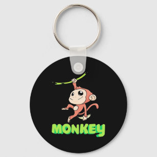 Porte-clés Banane singe