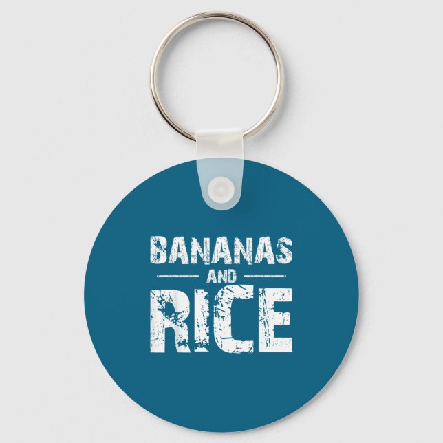 Porte-clés Bananes et riz  (Recto)