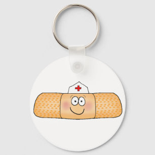 Porte-clés Bandage d'aide de bande de Whimsicla avec le
