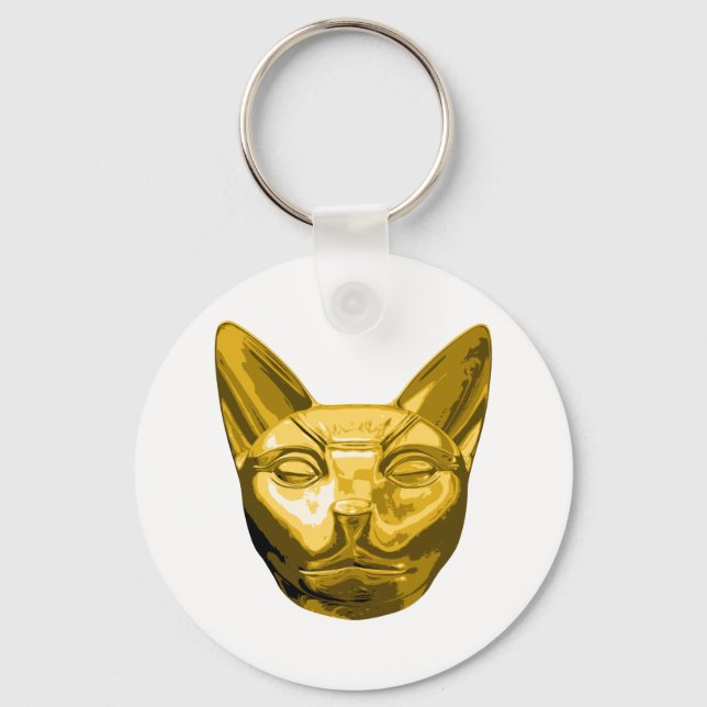 Porte-clés Bande de chat égyptienne (Recto)