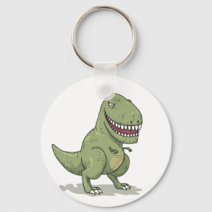 Porte-clés Bande dessinée du dinosaure T Rex