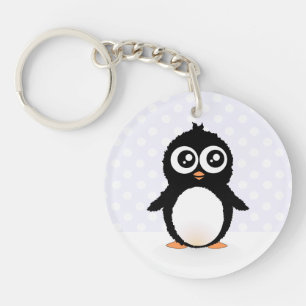 Porte-clés Bande dessinée mignonne de pingouin