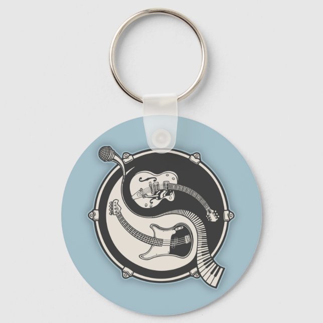 Porte-clés Bande Yin (Recto)