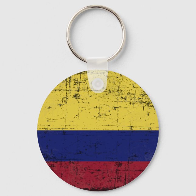 Porte-clés Bandeira da Colombia (Recto)