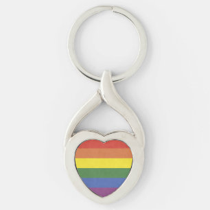 Porte-clés Bandes arc-en-ciel
