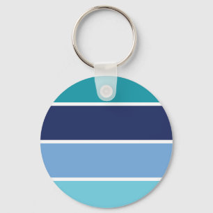 Porte-clés Bandes bleues