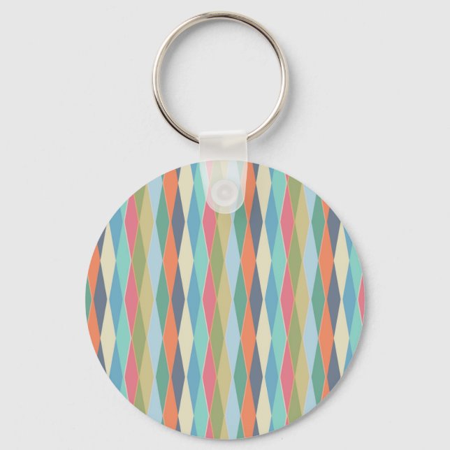 Porte-clés Bandes colorées. (Recto)