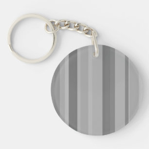 Porte-clés Bandes verticales grises