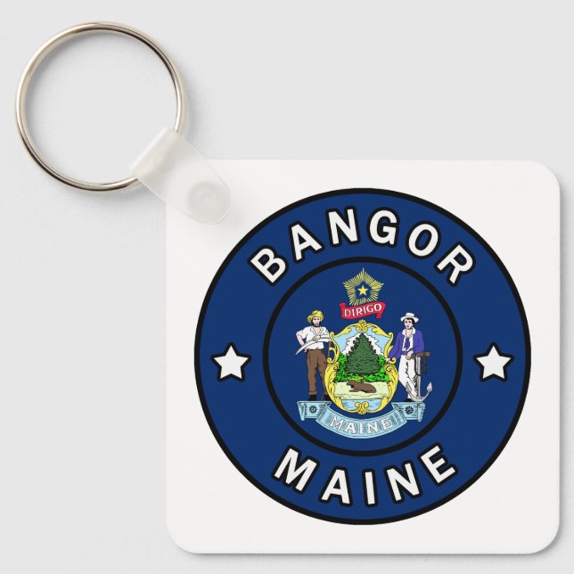 Porte-clés Bangor Maine (Recto)
