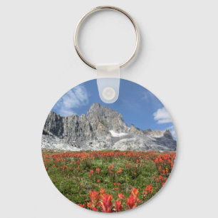 Porte-clés Banner Peak Fleurs sauvages - Ansel Adams Wilderne