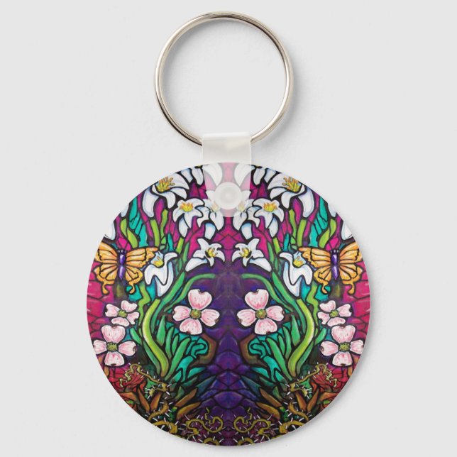 Porte-clés Bannière de Pâques (Recto)