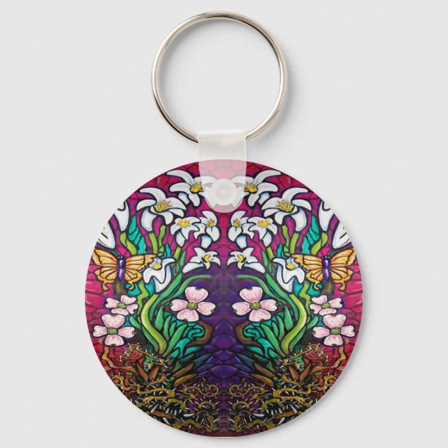 Porte-clés Bannière de Pâques (Recto)