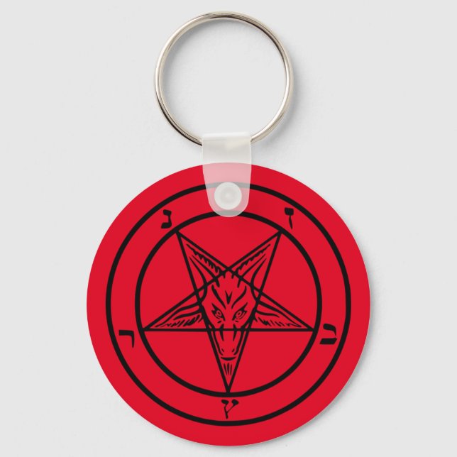 Porte-clés Baphomet (Recto)