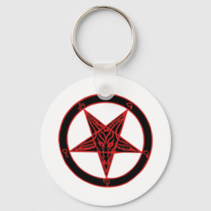 Porte-clés Baphomet Pentagram