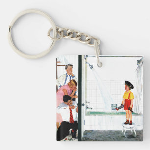 Porte-clés Baquet de débordement